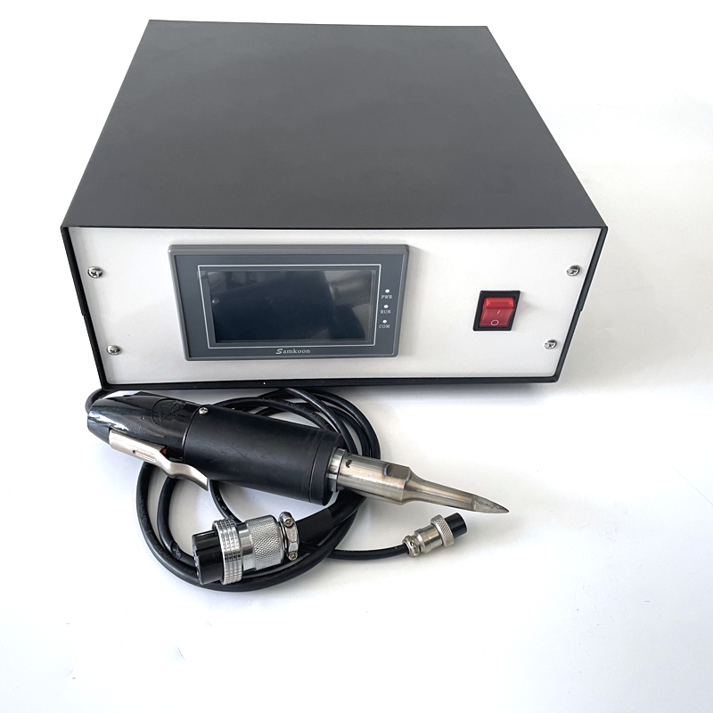hand held ultrasonic cutting knife for industrial plastic