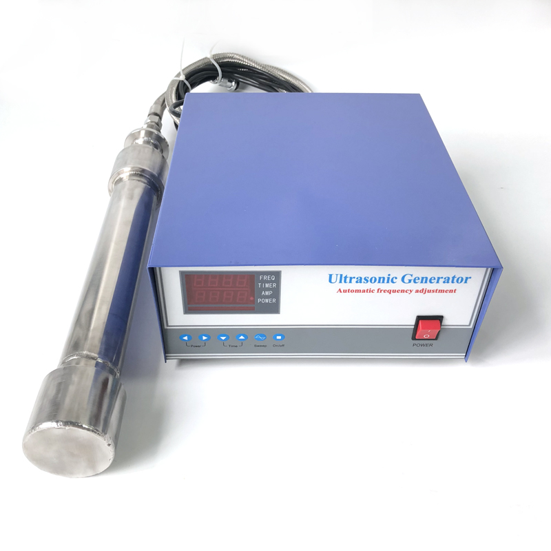 Tubular Ultrasonic Reactor Transducer for cleaning