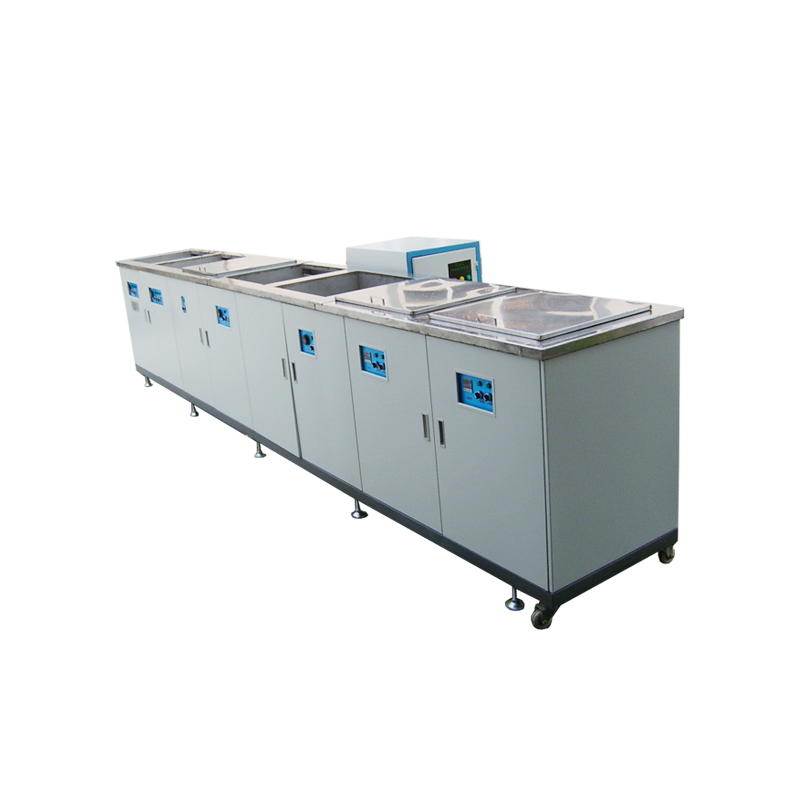 Multi tanks ultrasonic cleaner for optical glass electronic parts