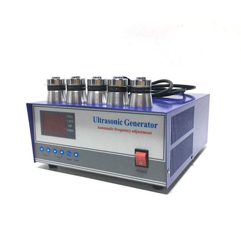 Building ultrasonic sound generator for cleaning