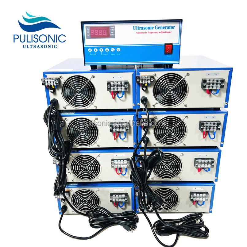 20000W RS485 Network Ultrasonic Generator With PDA Controller For Large Cleaning Equipment Submersible Cleaner