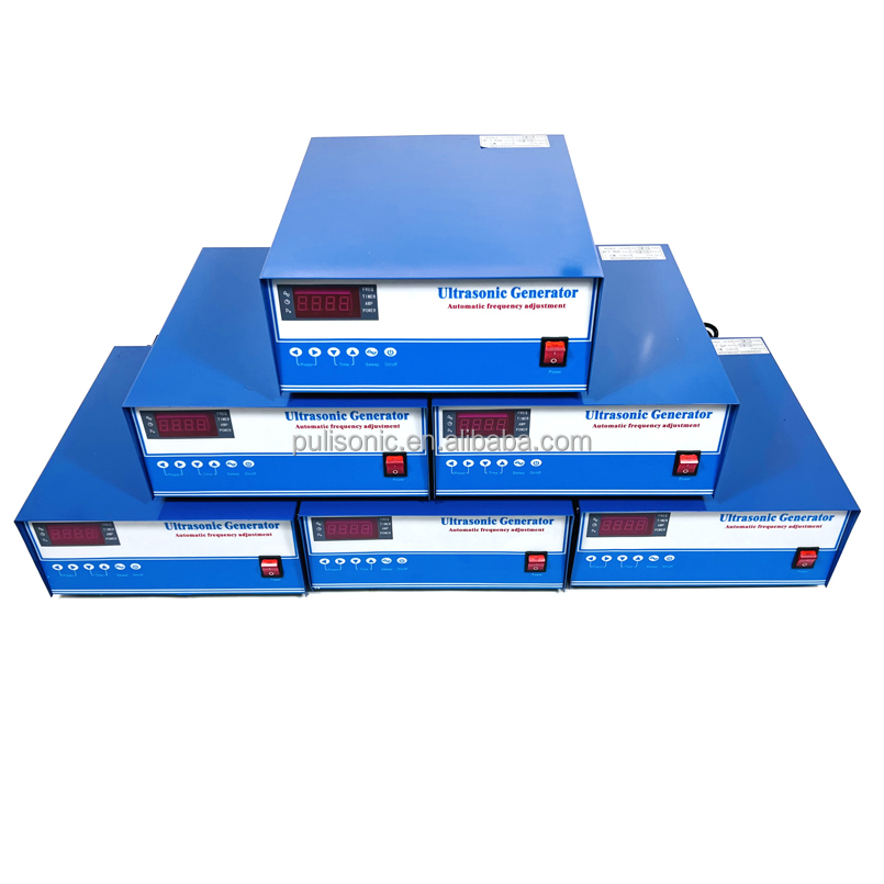 RS485 Ultrasonic Signal Generator High Power 12000W Ultrasound Cleaner Circuit Board Box With PDA Communication
